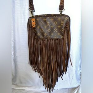 Vintage Boho Authentic Louis Vuitton Amalfi Crossbody